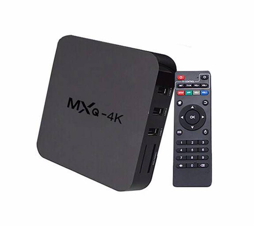 MXQ 4K Smart TV Box - Black