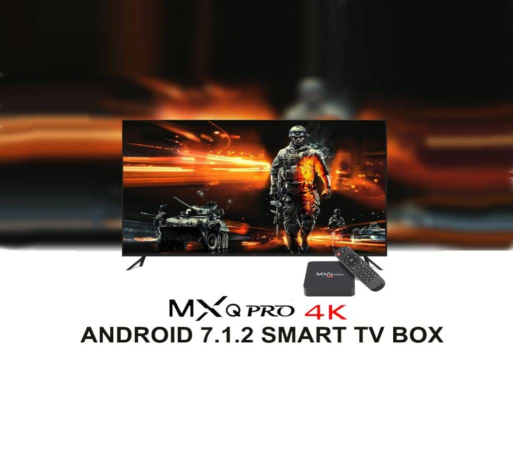 Android Smart TV Box MXQ PRO-4k Android 7.1.2 Nougat
