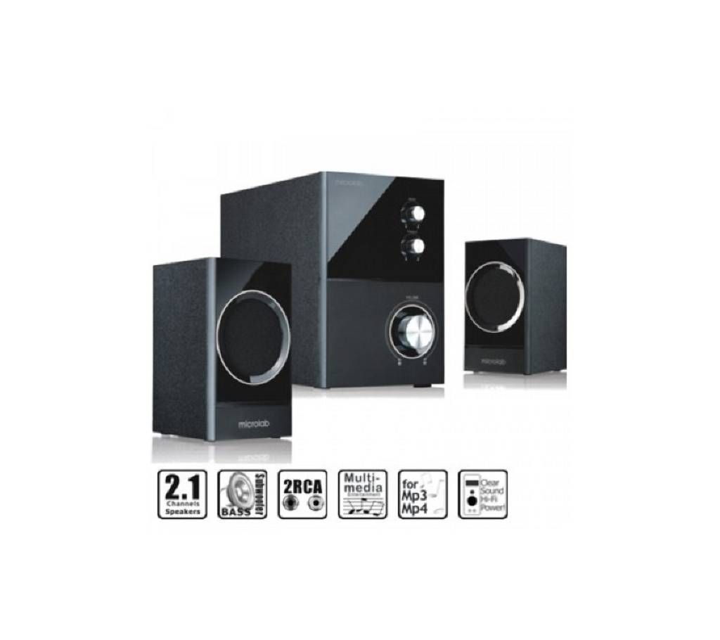 Microlab M-223 (2.1) Subwoofer Speaker