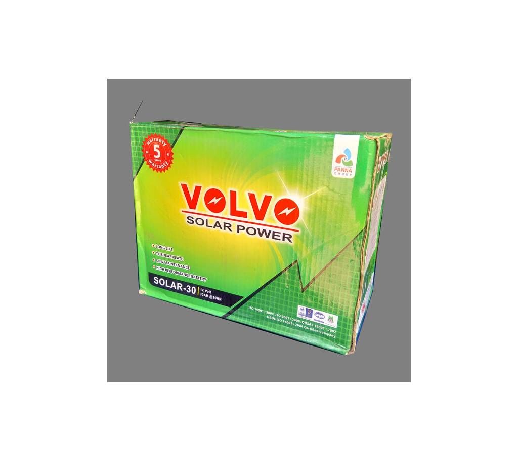 VOLVO SOLAR BATTERY 30AH