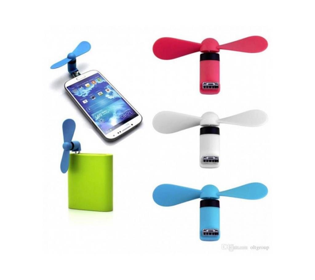 Mini USB OTG Fans 2 in 1
