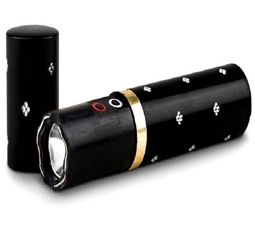 Lip Stick Self Defense Electric Shock Stun Gun LED Light