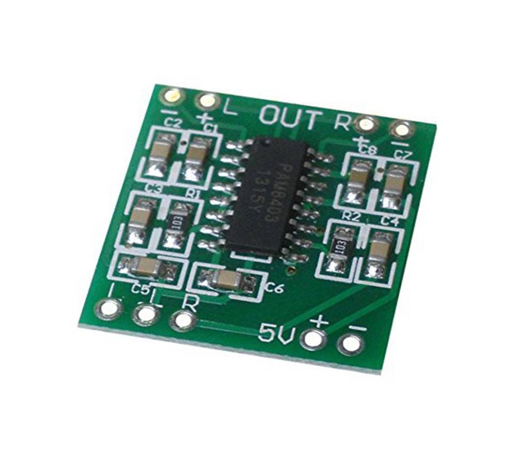 Mini Digital PAM8403 Stereo Audio Amplifier Kit