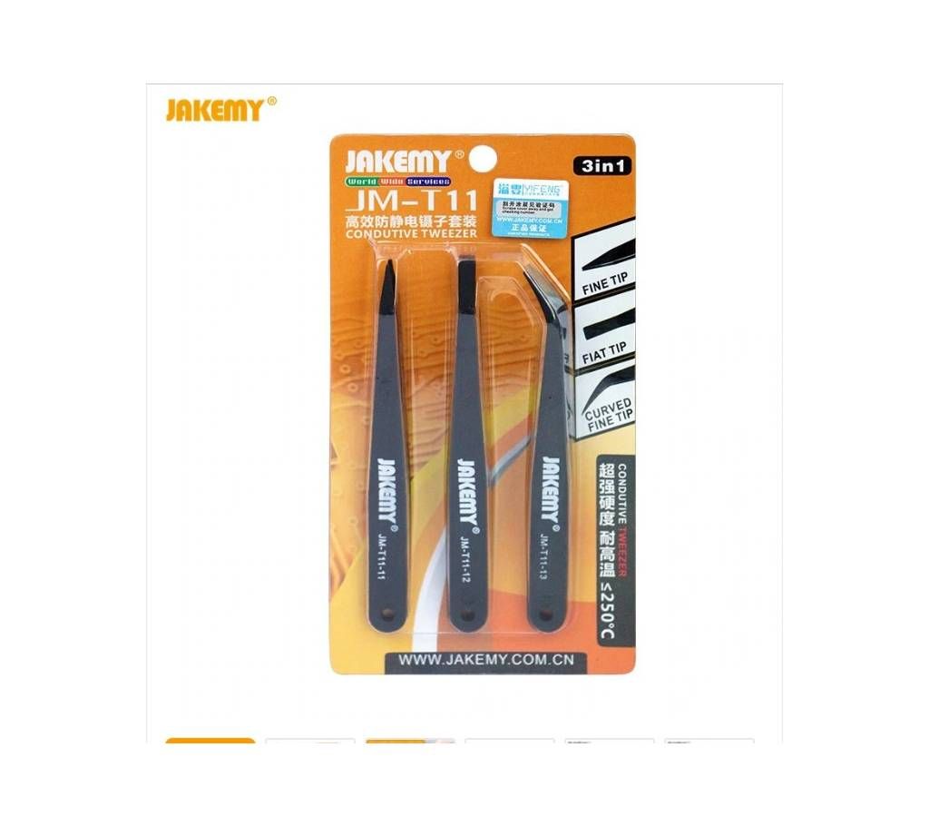 3in1 Anti-estática pinzas Kit