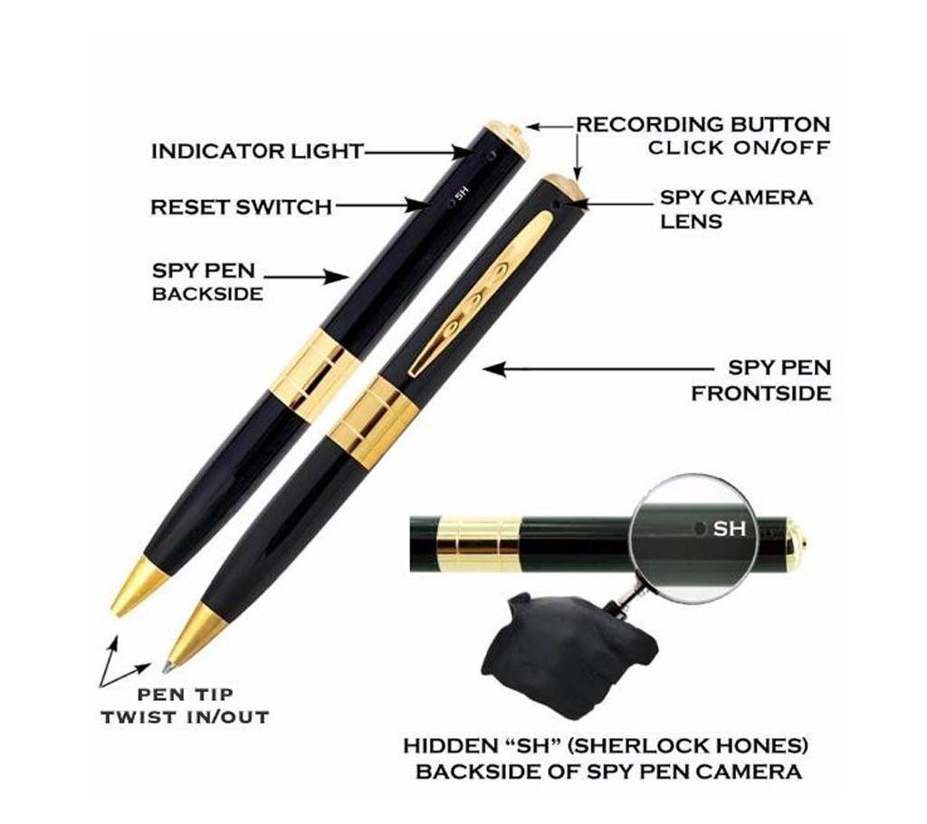 32GB HD-DV spy pen