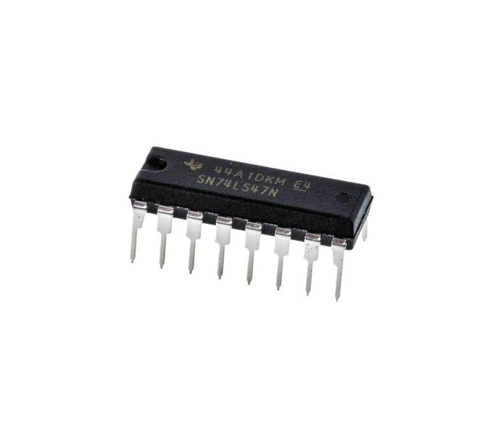 IC 74LS47 7-segment decoder/driver