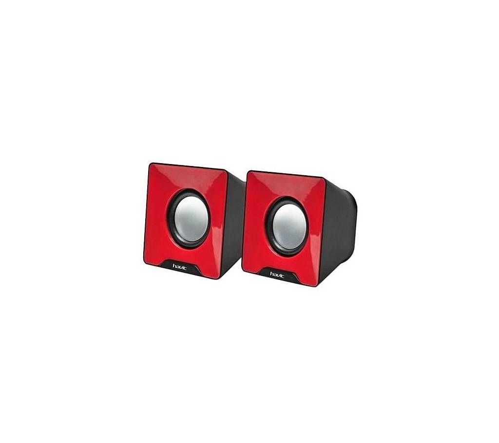 Havit HV-SK435 Mini USB 2.0 Speaker - Black and Red