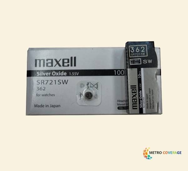 Maxell Silver Oxide Battery 1.55V 10 pcs