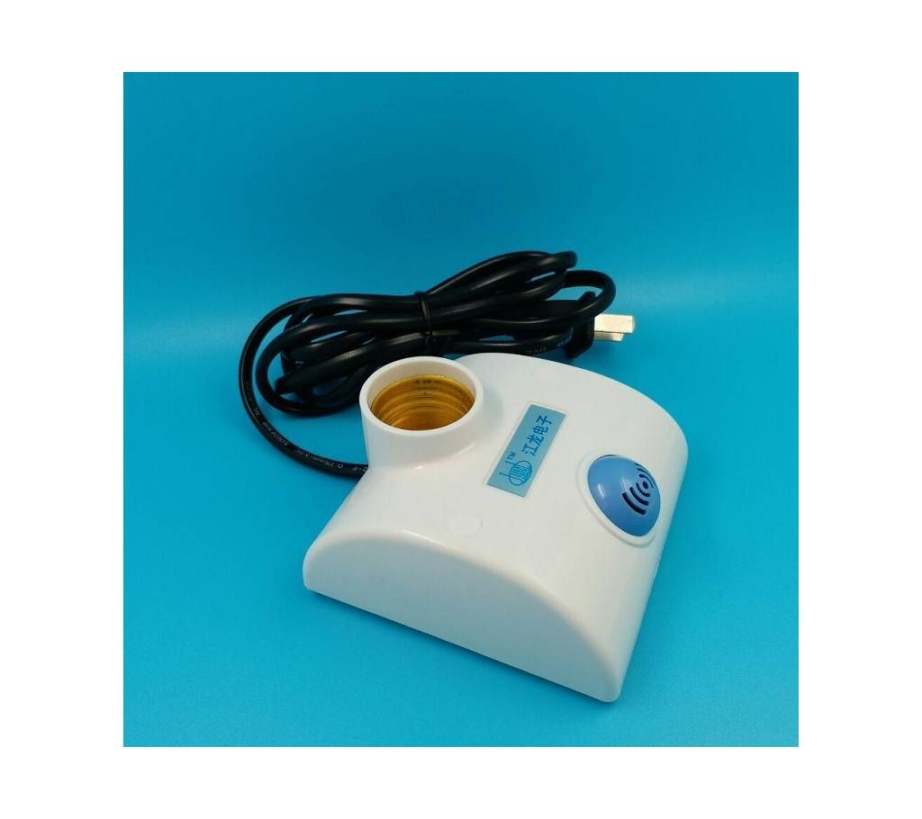 radar High sensitivety moving lamp holder induction switch delay microwave e27 With power cord plug length 1.5 m