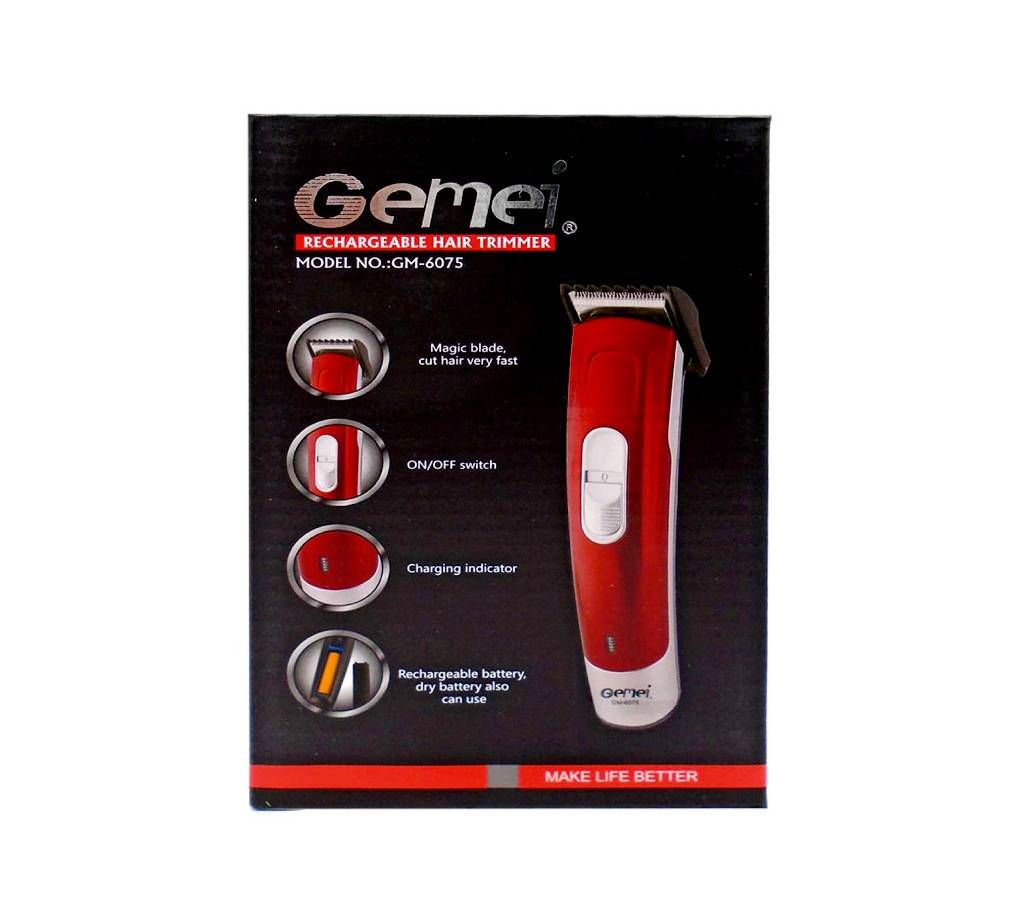 Rechargeable Trimmer GM-6075