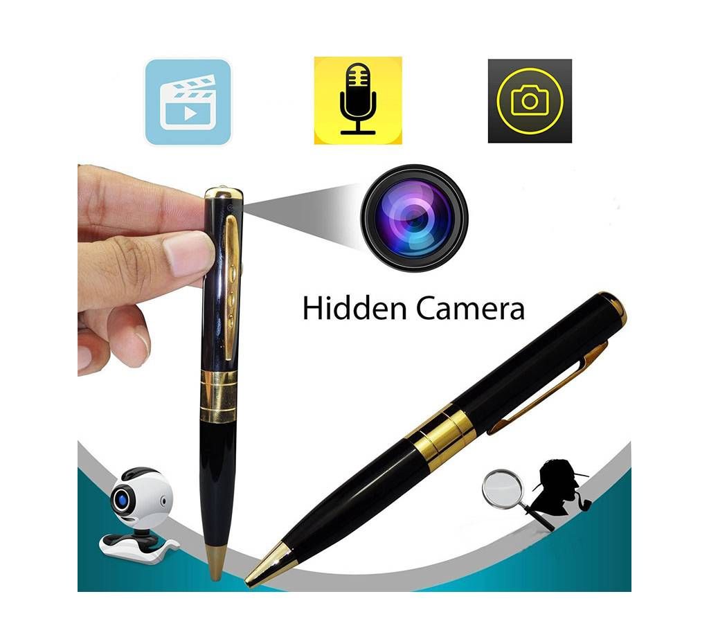 HD Pen Camera Support up to 32GB