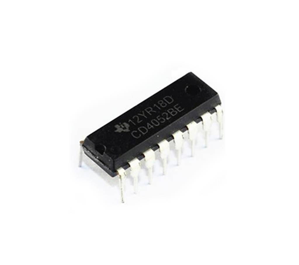IC 4052 analog multiplexer/demultiplexer 4-channel