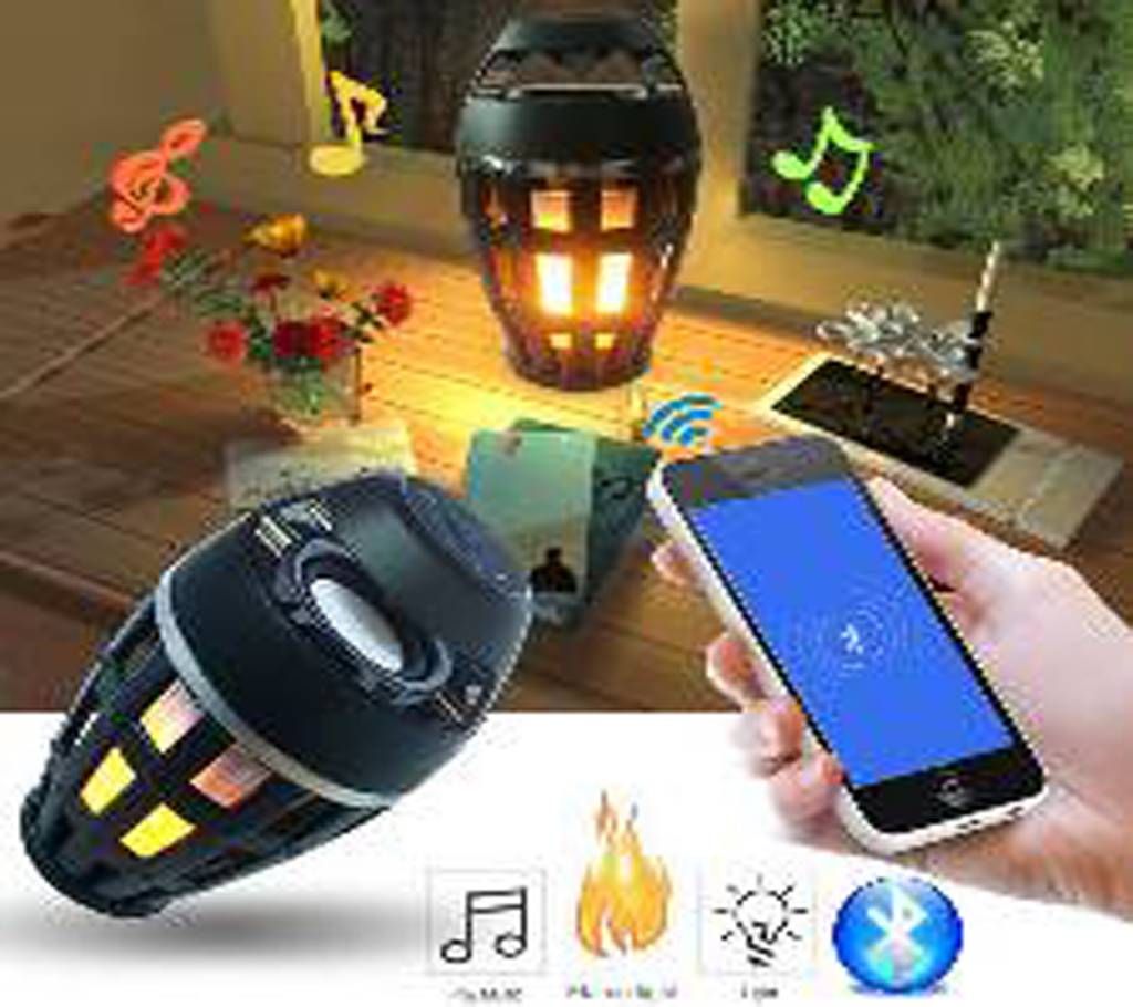 BMI-FLAME ATMOSPHAR BLUETOOTH SPEAKER WITH LED