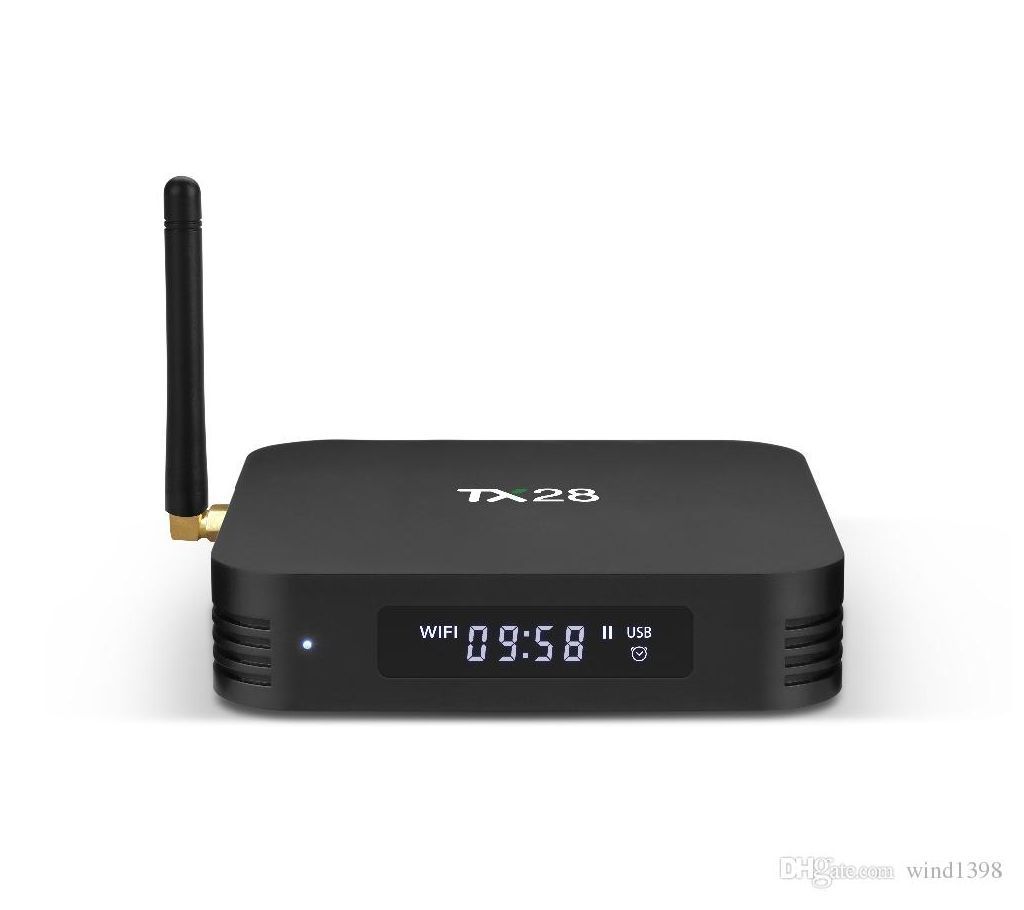 TX28 Smart 4GB RAM & 32GB ROM Android TV Box with Bluetooth