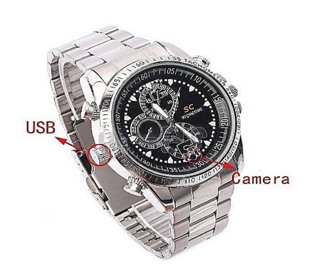 Spy Camera Watch  (HD 32GB Memory Card)