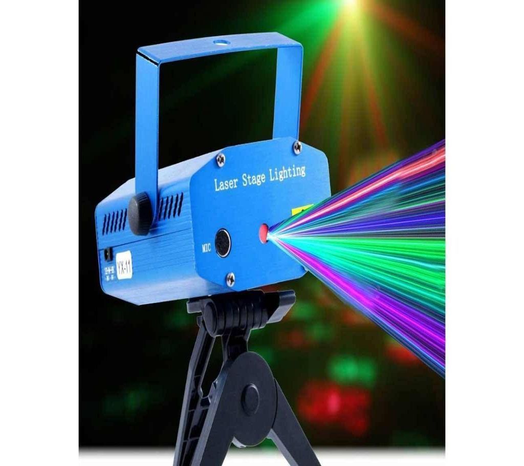 Mini Magic Projedtor Dj Disco Led Light Stage Party Lights Laser Show Projector