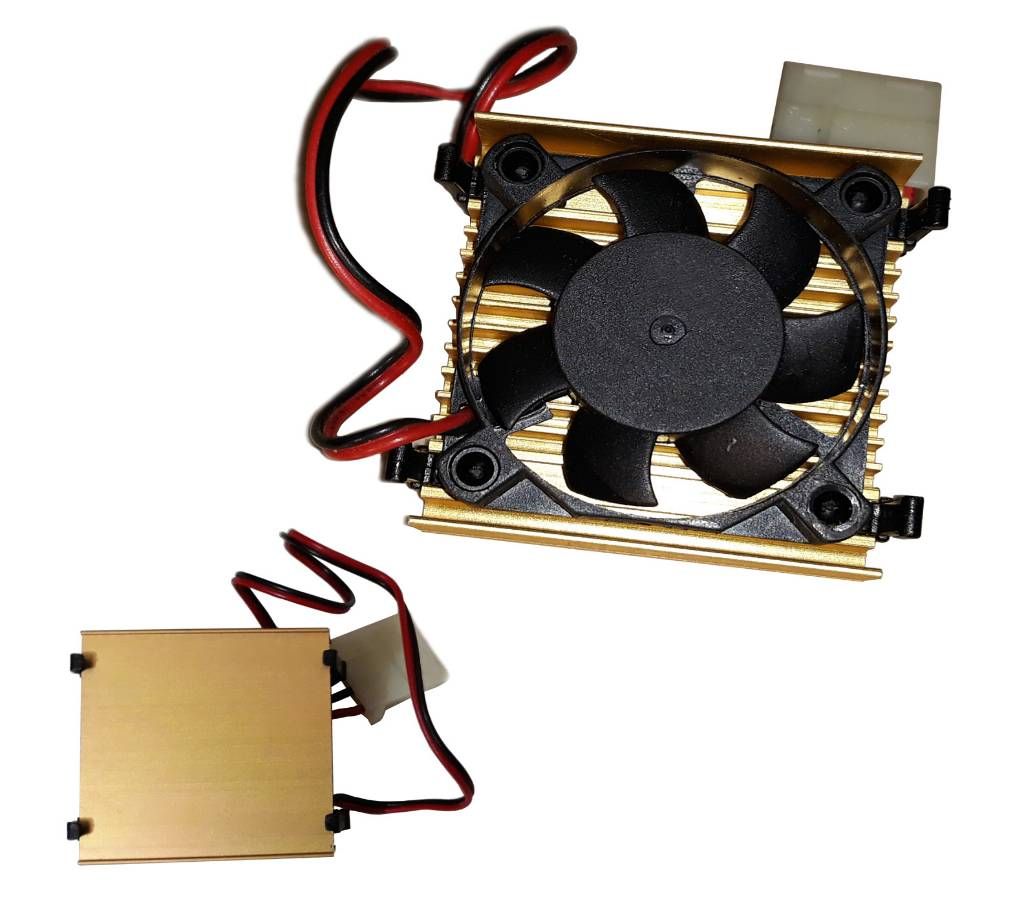 Heatsink With Cooling Fan Use Thermostatic Cooler