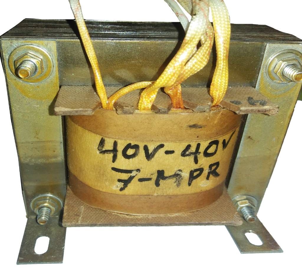 40-0-40, 7 Amp Transformer for Sound Systems (Pure Copper)
