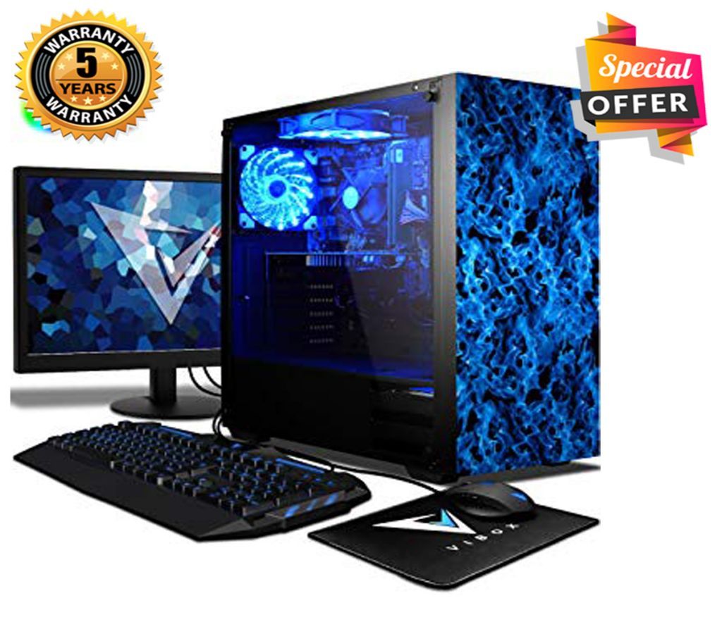 Intel Core i3 RAM 4GB HDD 500GB Graphics 2GB Built in and Monitor 32 Gaming PC Windows 10 64 Bit Desktop Computer 2019