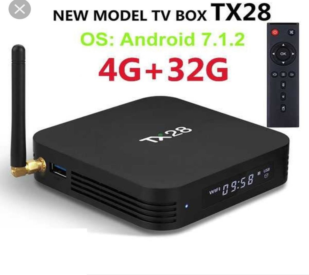 TX28 Smart 4GB RAM & 32GB ROM Android TV Box