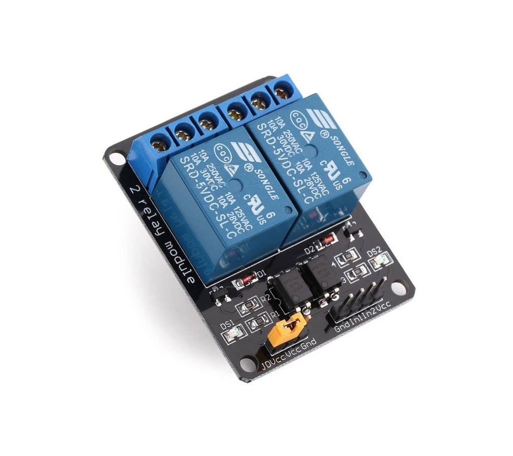 5V 2-Channel Relay Module Shield for Arduino
