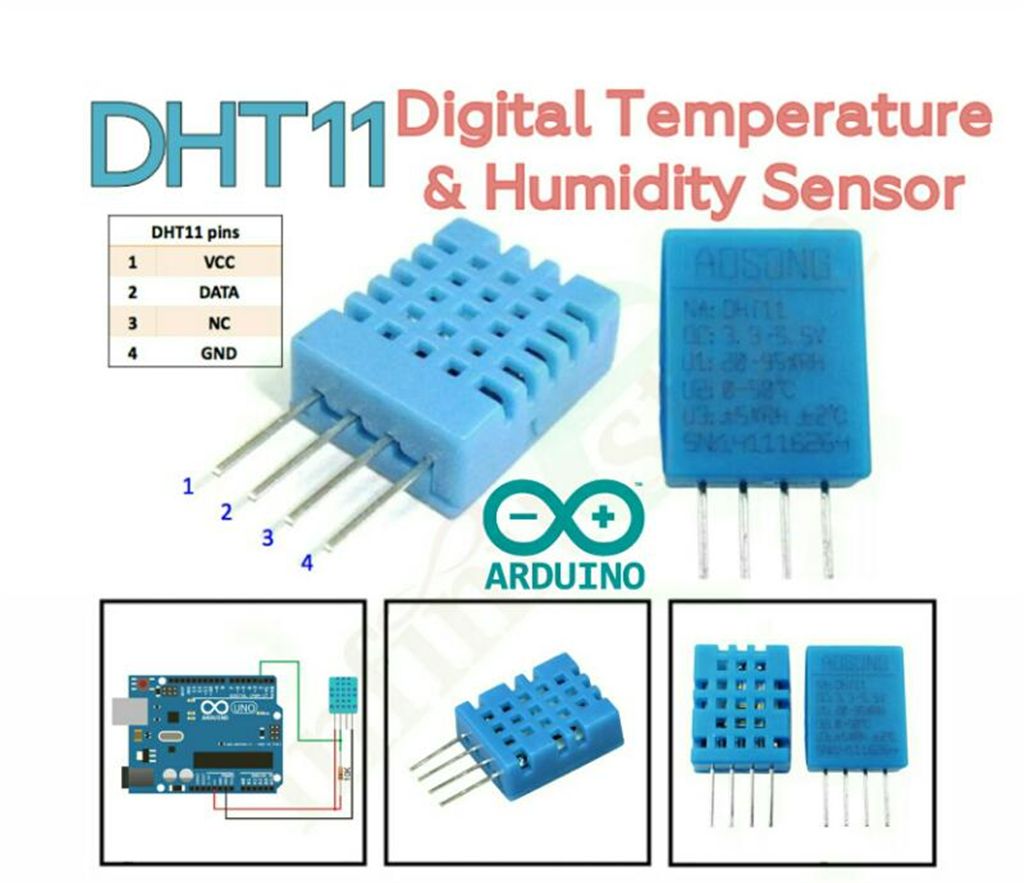 DHT11 Digital TH Sensor for Arduino