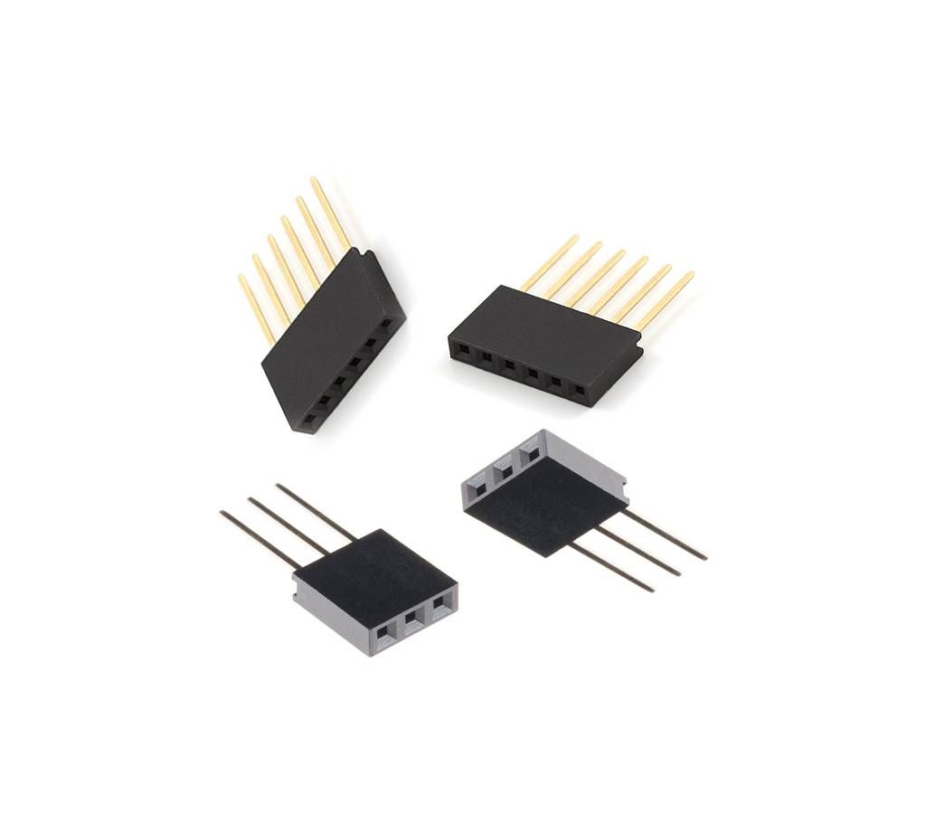 Female Header 3, 6Pin Pitch Connector (4 Piece)