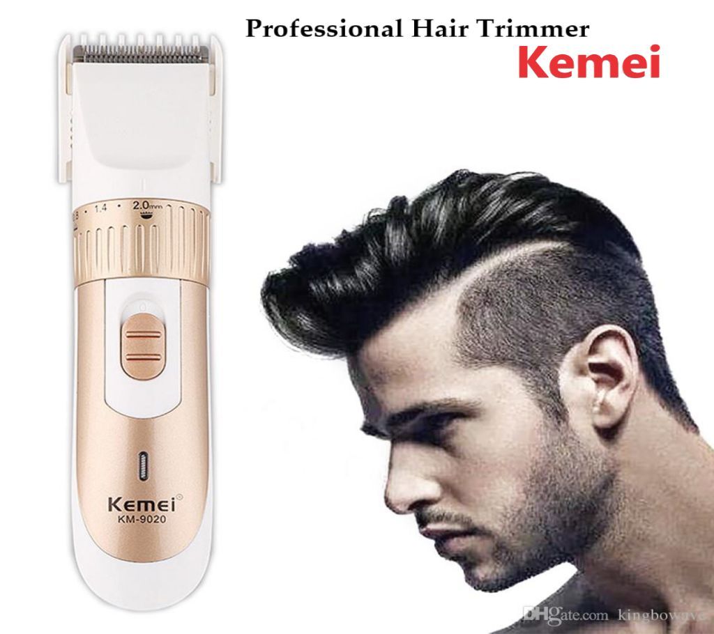 HIGH QUALITY Professional Hair Trimmer-KEMEI-(Silver & Golden)