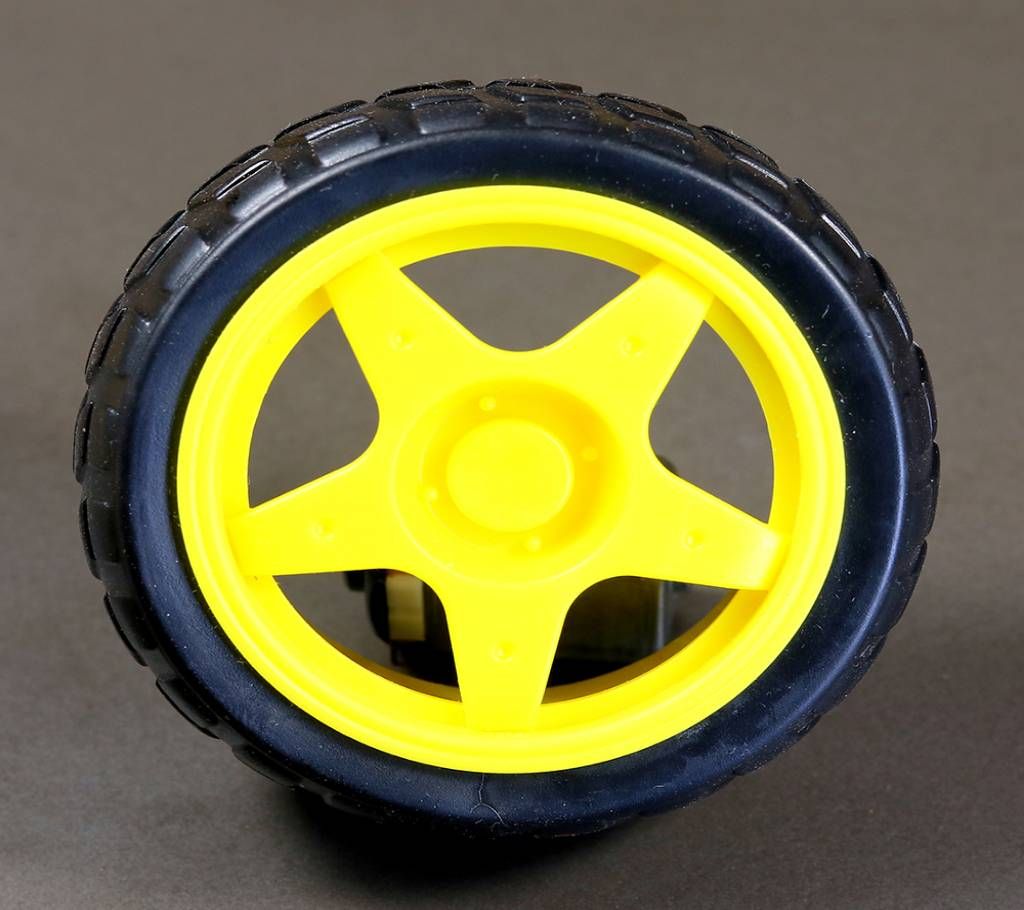 Gear Motor 65mm Wheel / Gear Motor Wheel