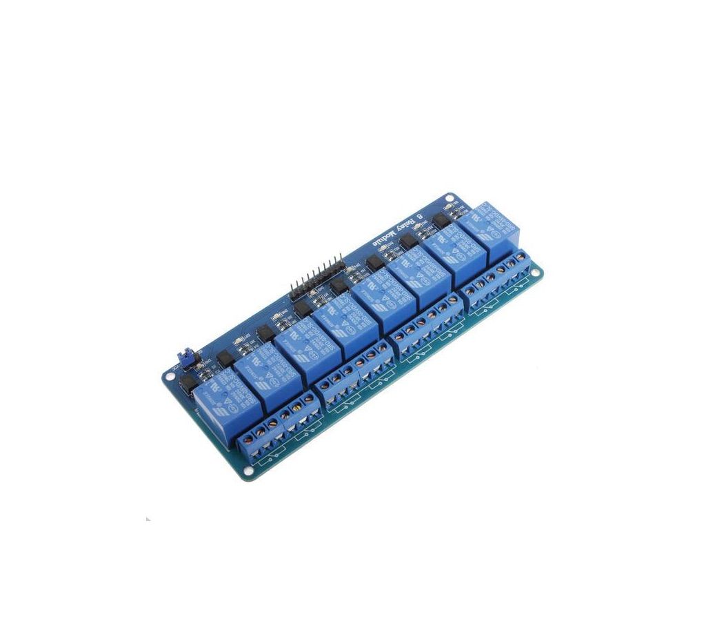 5V 8-Channel Relay Module Shield for Arduino