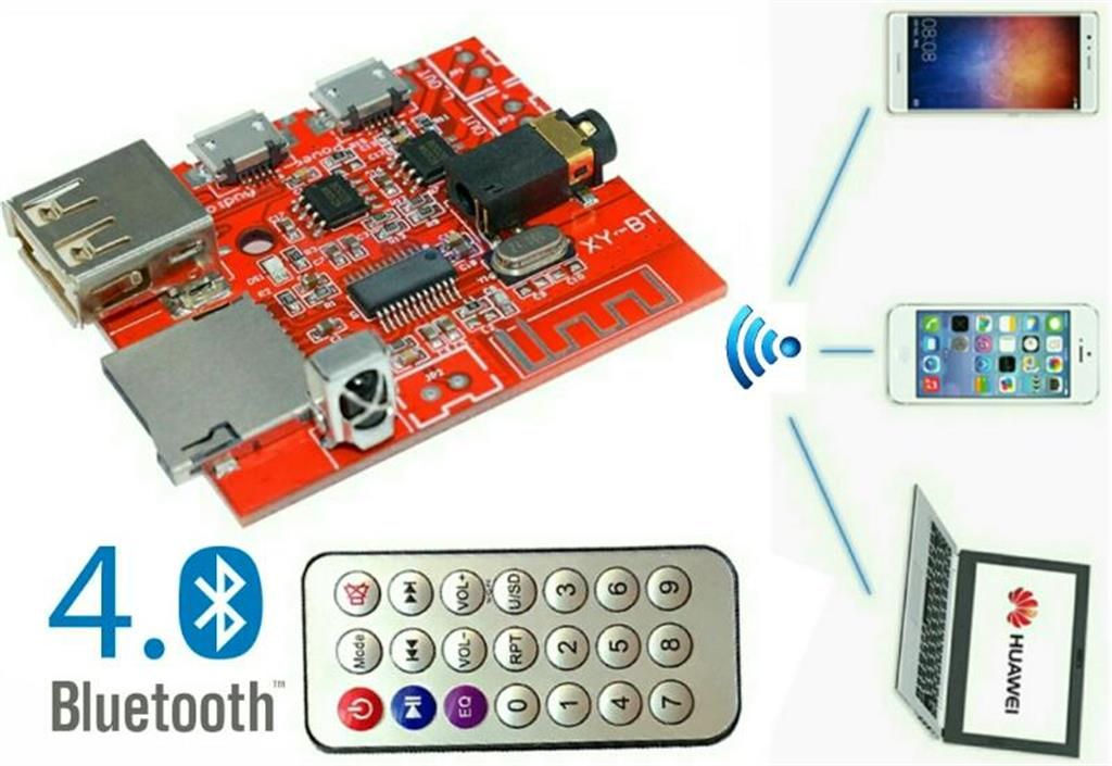 Bluetooth Mp3 Decoder Audio Receiver Module