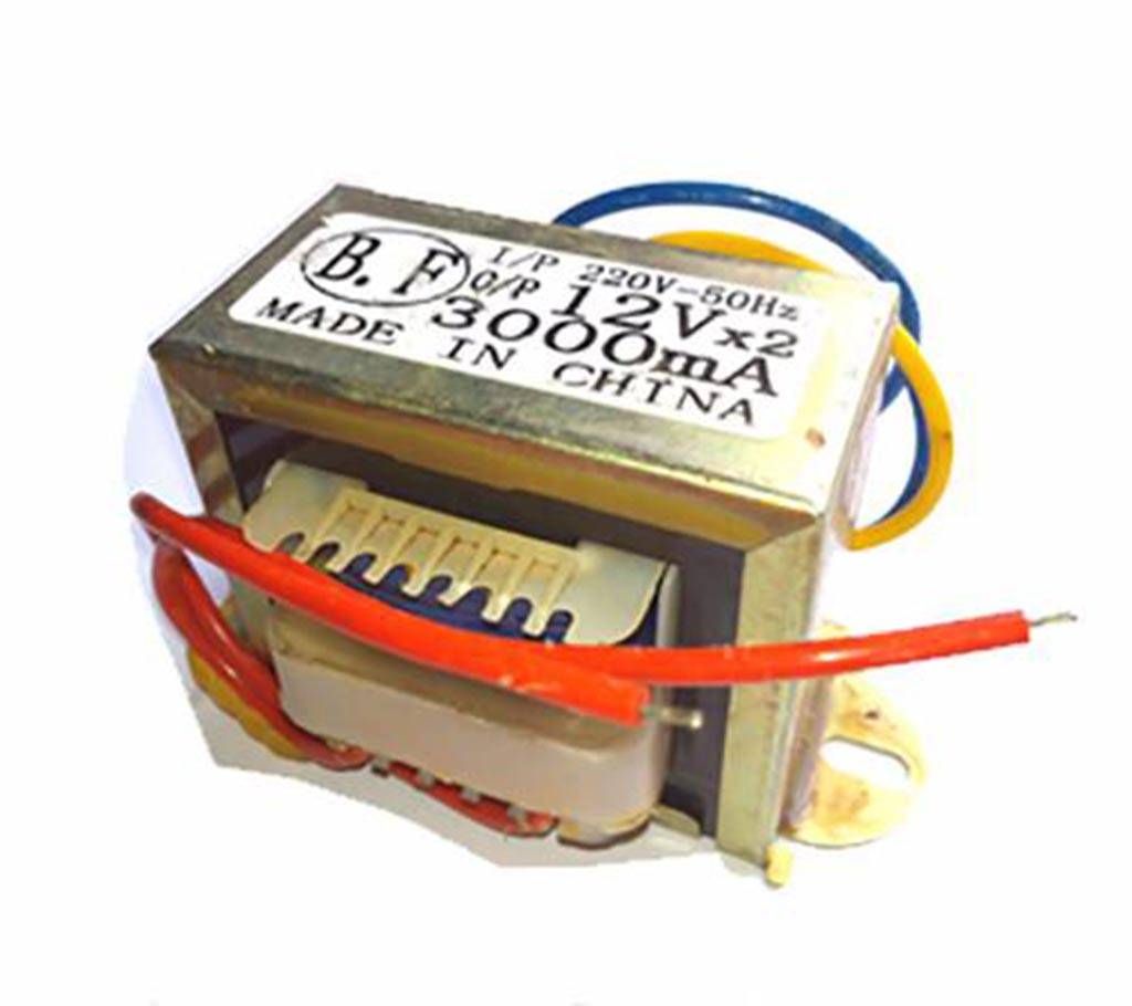 12x2 volt step down transformer 