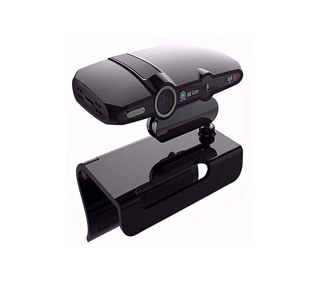 Android Smart TV Box with Camera - Black