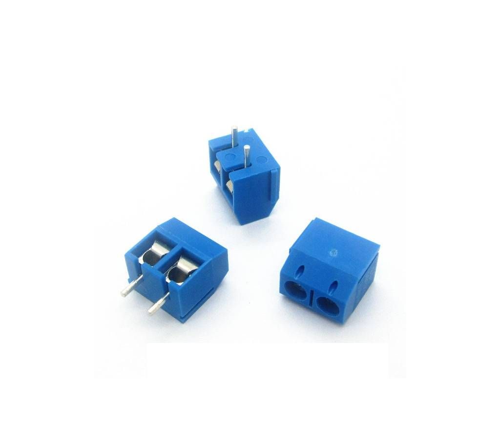 Connector 3.5MM ( 6 PCS) 2pin blue