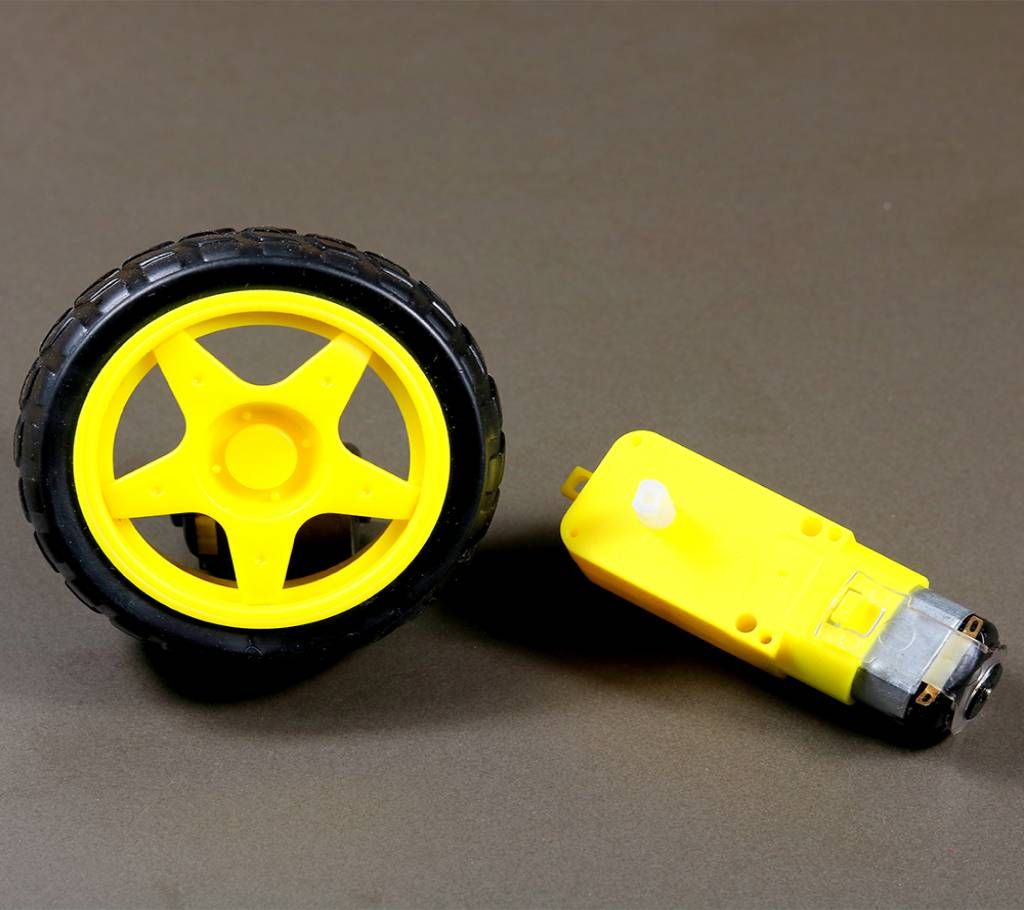 TT Gear Motor & 65mm Wheel (Combo)