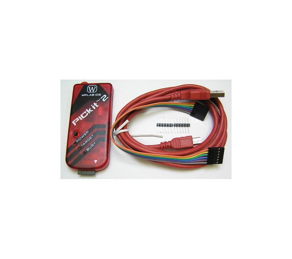 PICKit 2 Programmer Emulator Red Color