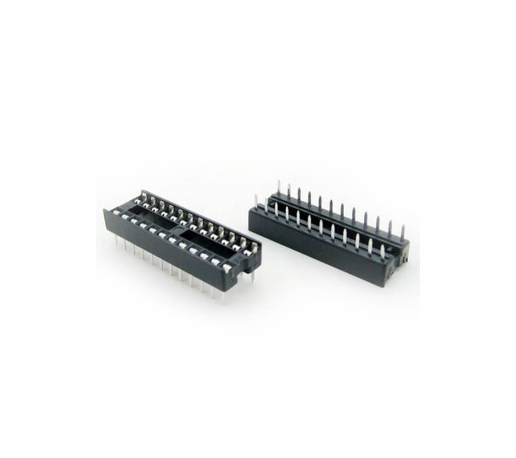 24 Pin IC Base Socket (2 Piece)