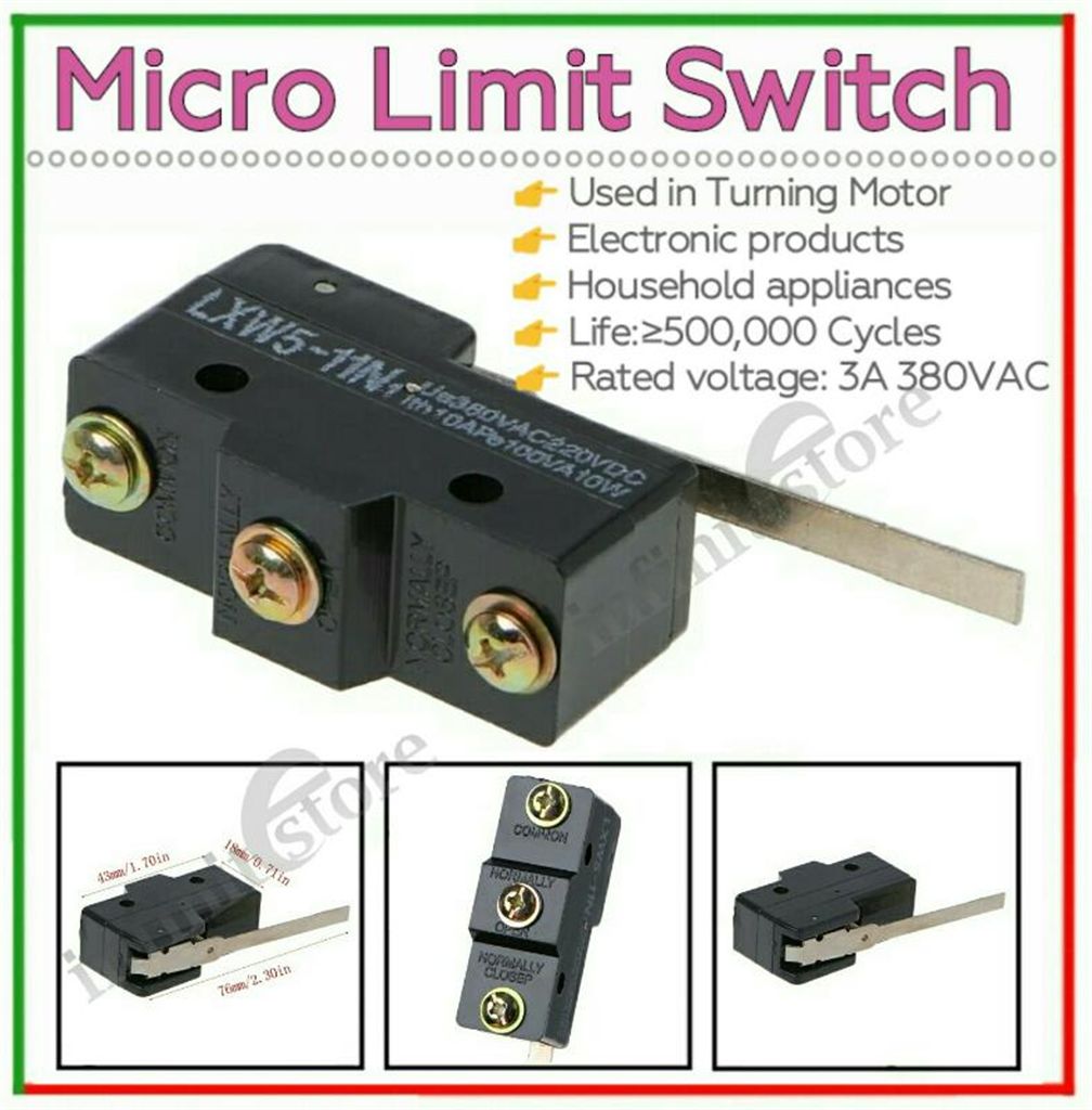 Micro Limit Switch with Long Lever