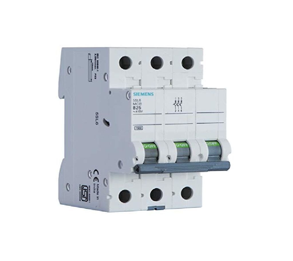 Siemens 16A 3 Pole Miniature Circuit Breaker