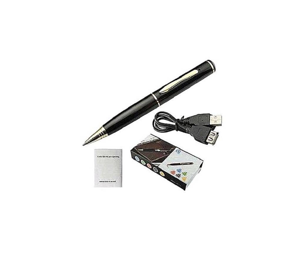 32GB Spy Video Pen Camera - Black and Golden