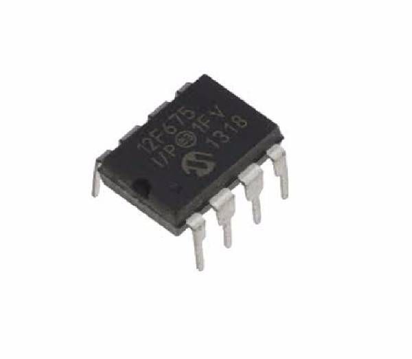 PIC12F675 Flash 1 kbyte 4 MHz Microcontroller
