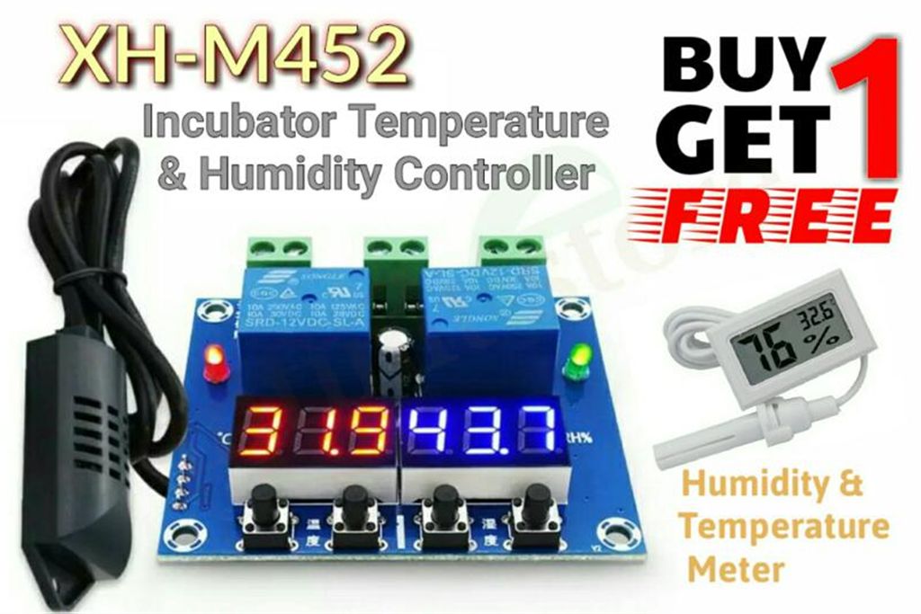 Incubator Temperature and Humidity Controller