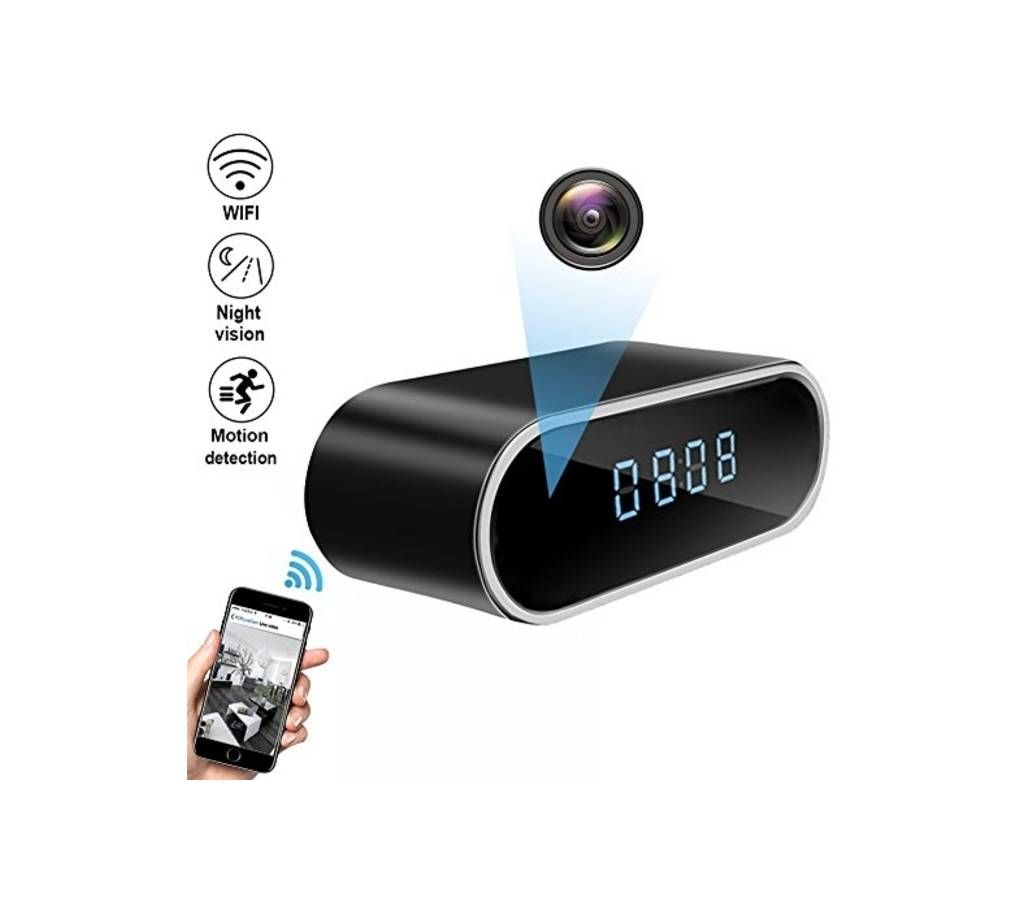 New Wifi Table Clock Camera