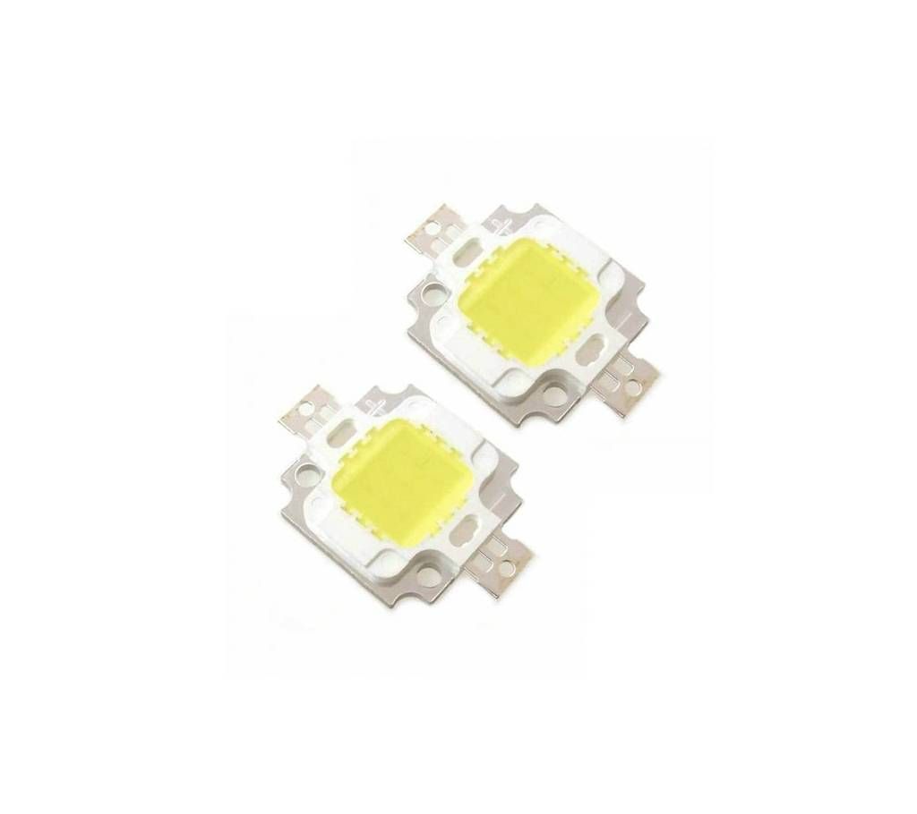 High Power Bright 10 Watt SMD LED  (2 piece)