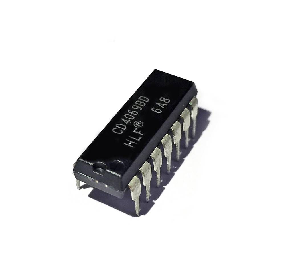 IC 4069 Hex inverter/Not gate
