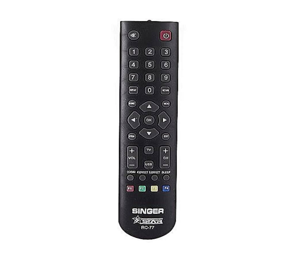 SINGER LCD/LED Smart TV Remote - Black