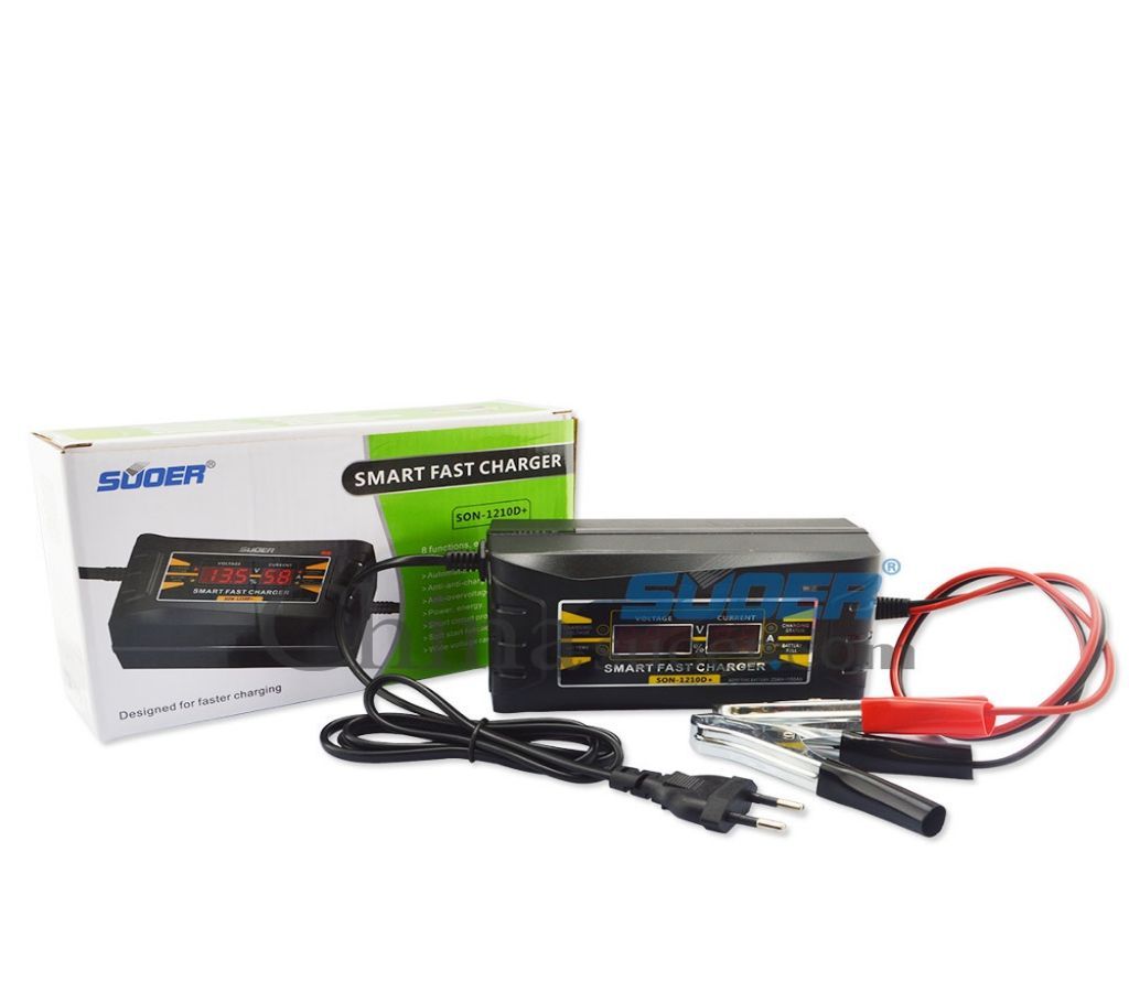 Digital Auto Battery Charger-12V, 10A