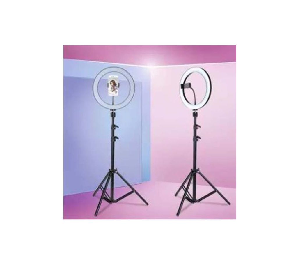 Ring Light Photo Studio Camera Makeup Ring Light Phone Video Live Light Lamp with Tripod for Smartphone Canon Nikon