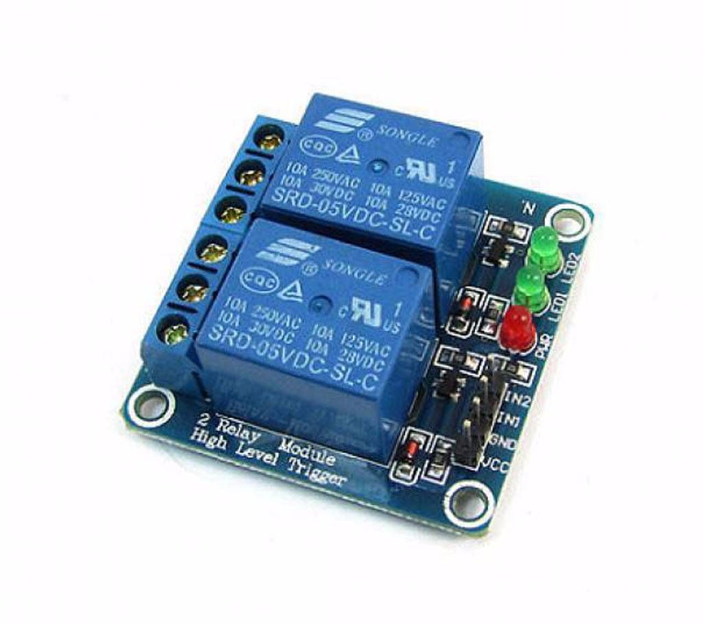5V 2 Channels Relay Module