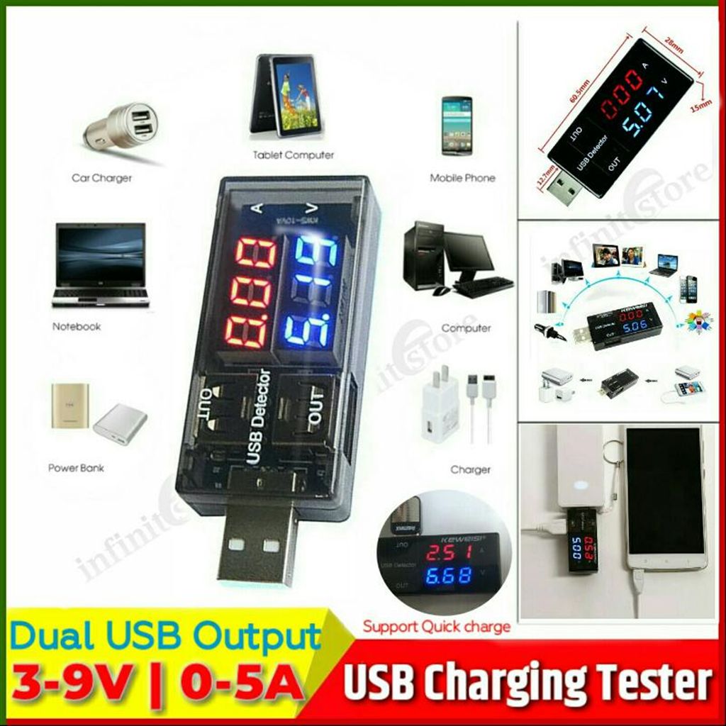 USB Current Voltage Charging Detector